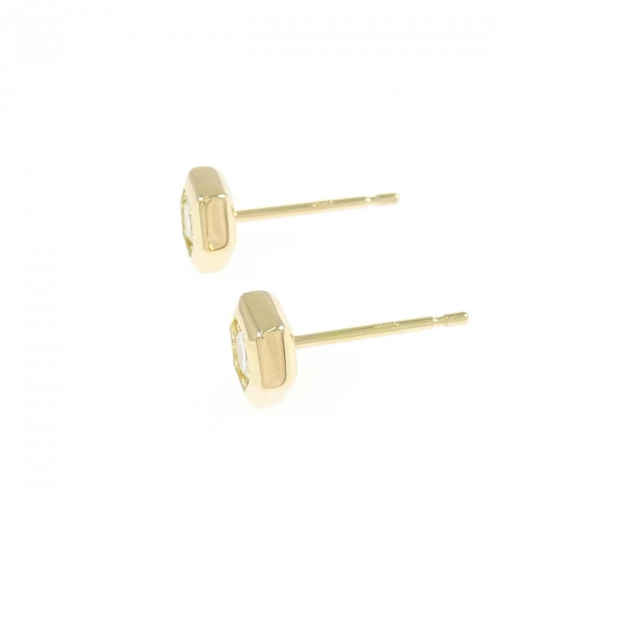 [Remake] K18YG Diamond earrings 0.16CT