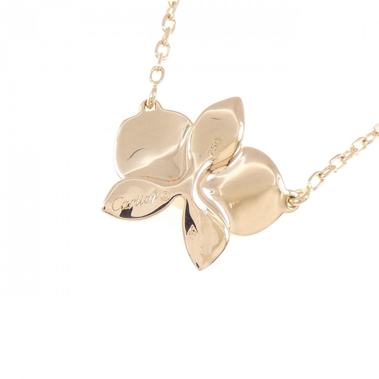 カルティエ カレスドルキデ ネックレス
