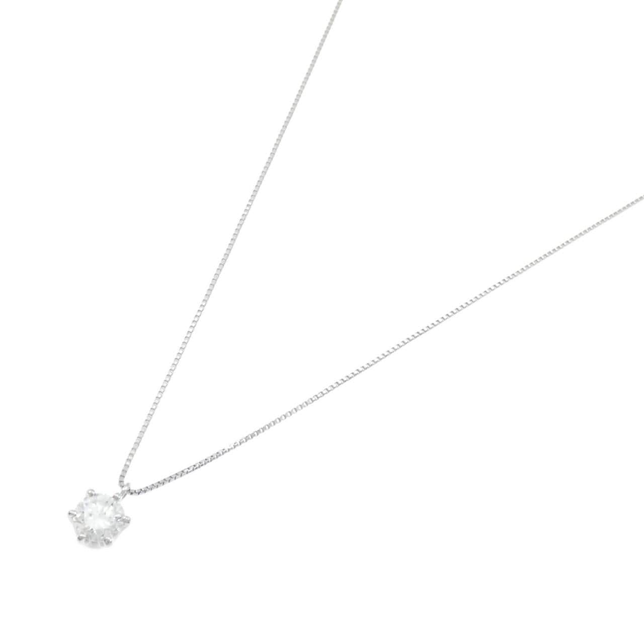 PT900/PT850 ダイヤモンド ネックレス 0.408CT E SI2 Good