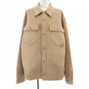 ルイヴィトン LOUIS VUITTON ダブルフェイスウールブレンドオーバーシャツ HQB42EFRW ジャケット