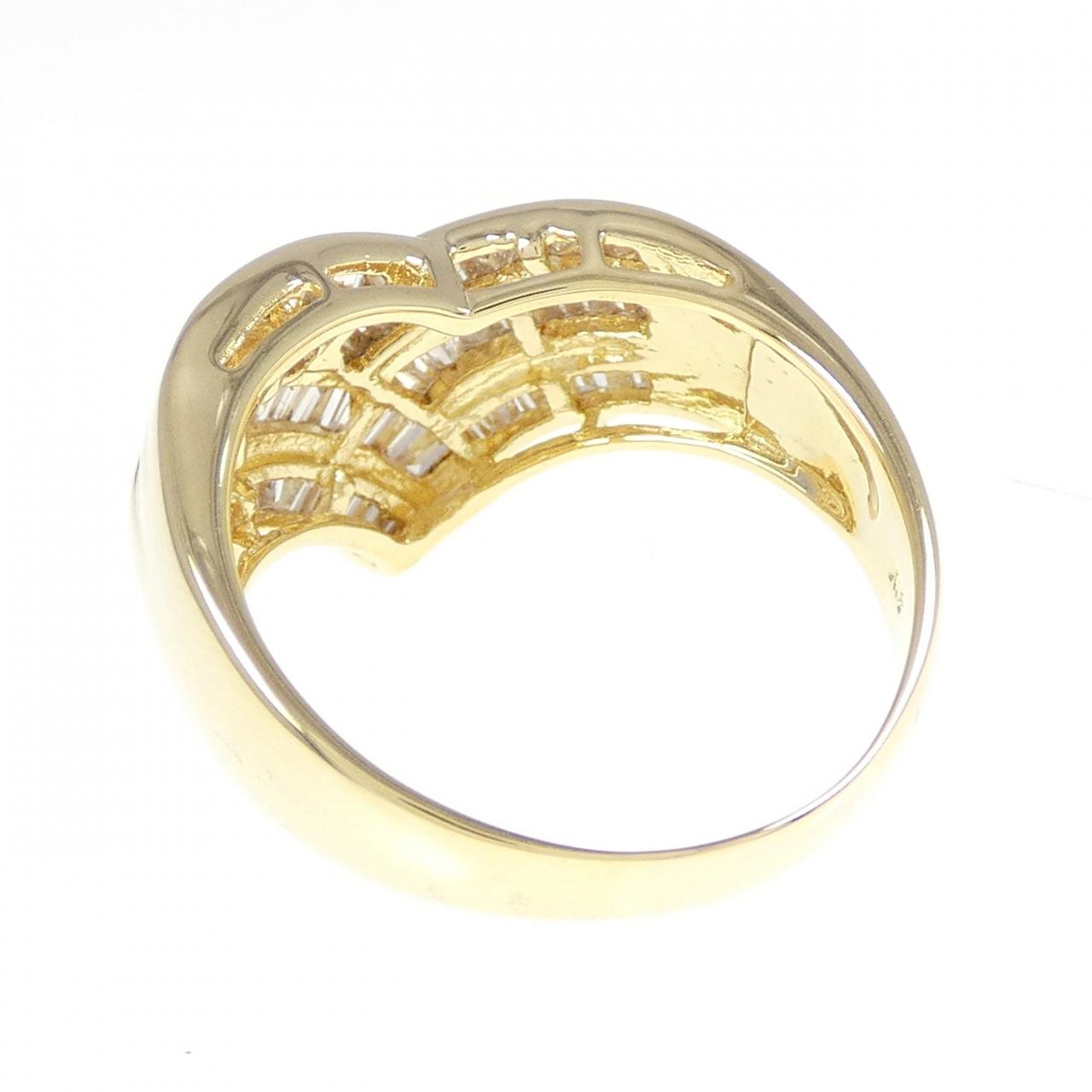 K18YG ダイヤモンド リング 1.00CT