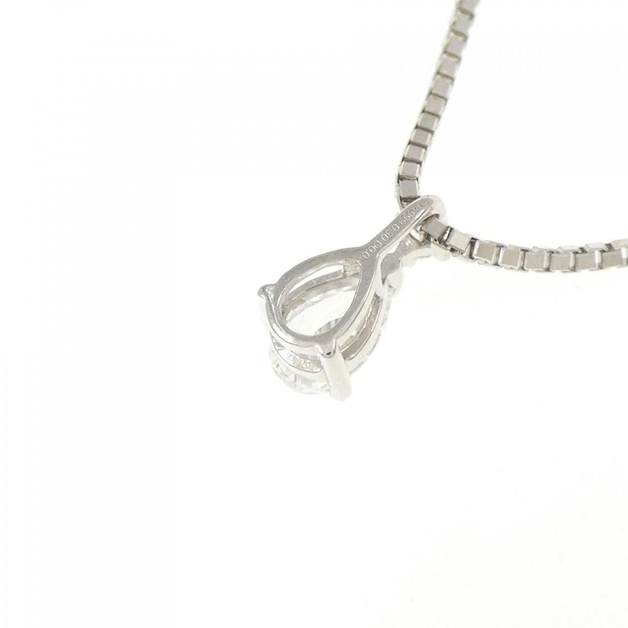 ジーエスティービー ダイヤモンド ネックレス 0.30CT