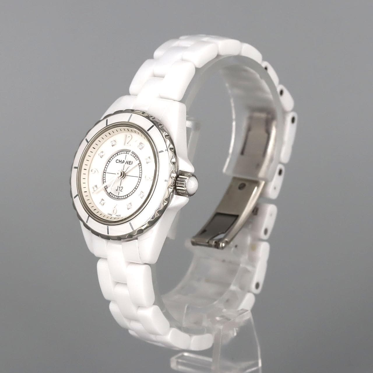 シャネル J12 29mmセラミック･8P H2570 セラミック クォーツ