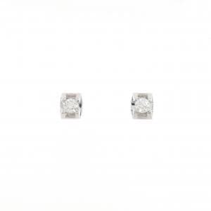 750WG/K18WG ダイヤモンド ピアス 0.20CT