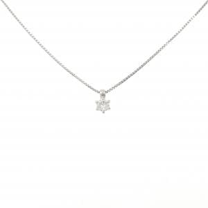 PT850 ソリティア ダイヤモンド ネックレス 0.15CT