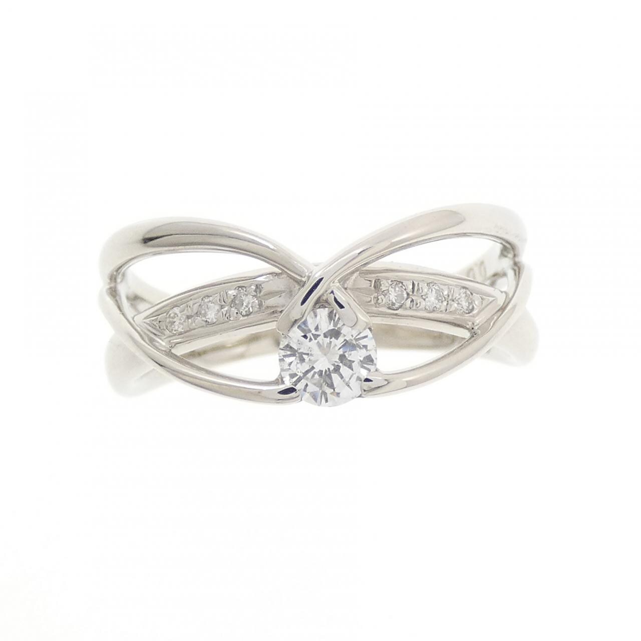 PT900 ダイヤモンド リング 0.218CT
