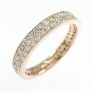 K18PG フルエタニティ ダイヤモンド リング 1.02CT
