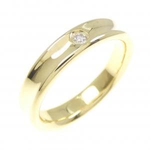 K18YG ダイヤモンド リング 0.03CT