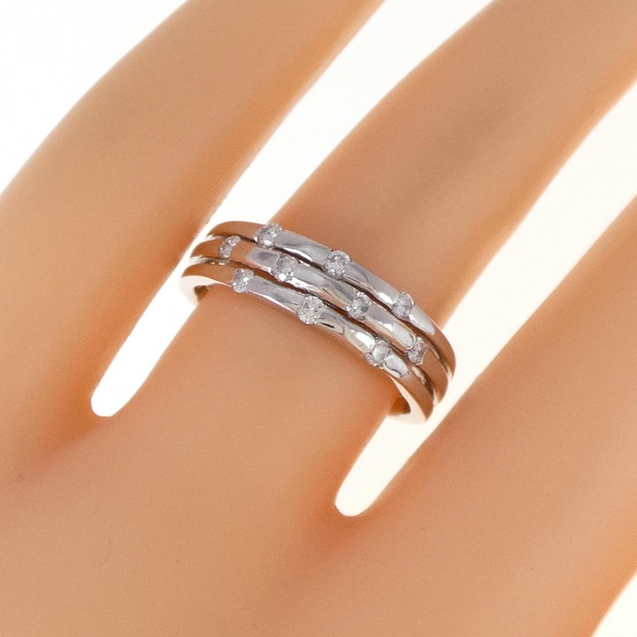 PT ダイヤモンド リング 0.22CT
