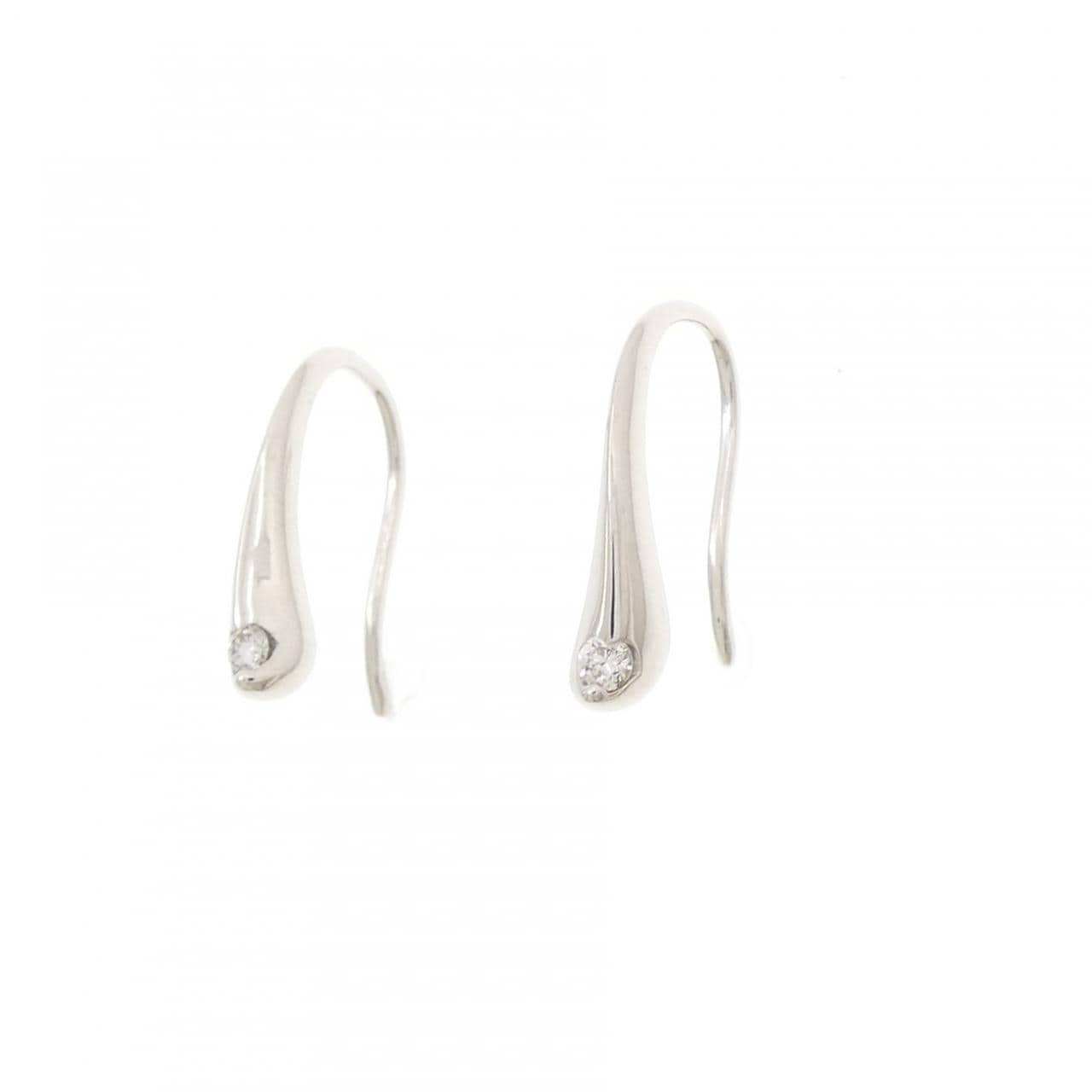 タサキ ダイヤモンド ピアス 0.04CT