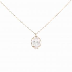 K18PG モルガナイト ネックレス 0.80CT