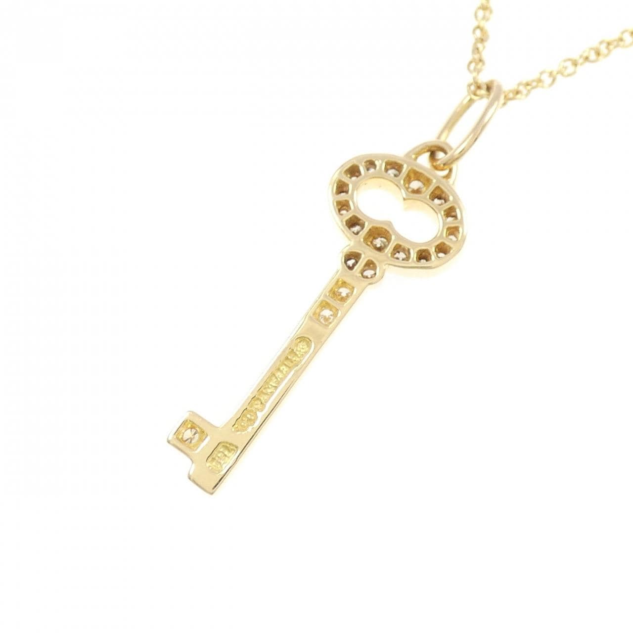 ティファニー ヴィンテージ オーバル キー ミニ ネックレス