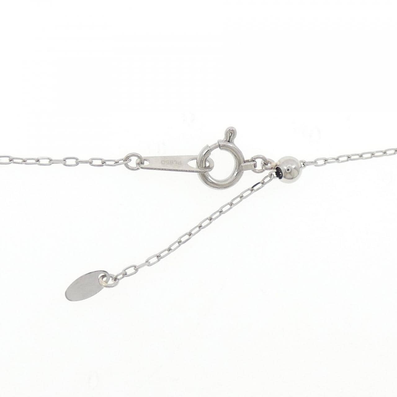 PT900/PT850 ソリティア ダイヤモンド ネックレス 0.45CT