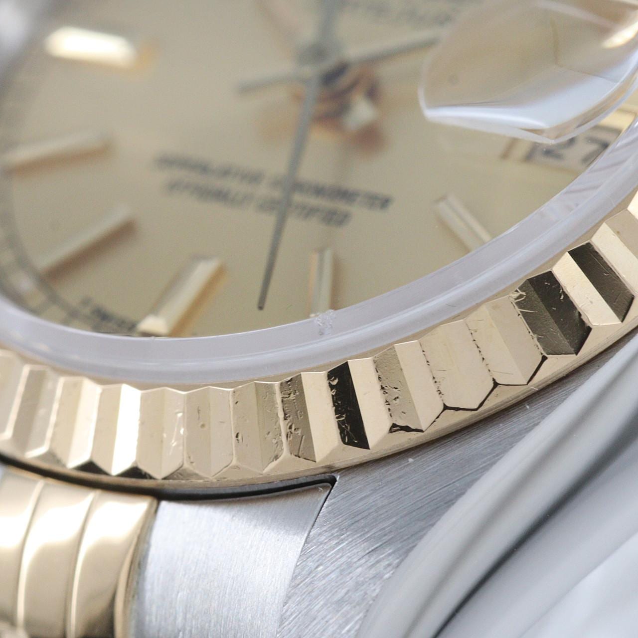 ロレックス デイトジャスト 69173 SSxYG 自動巻 S番