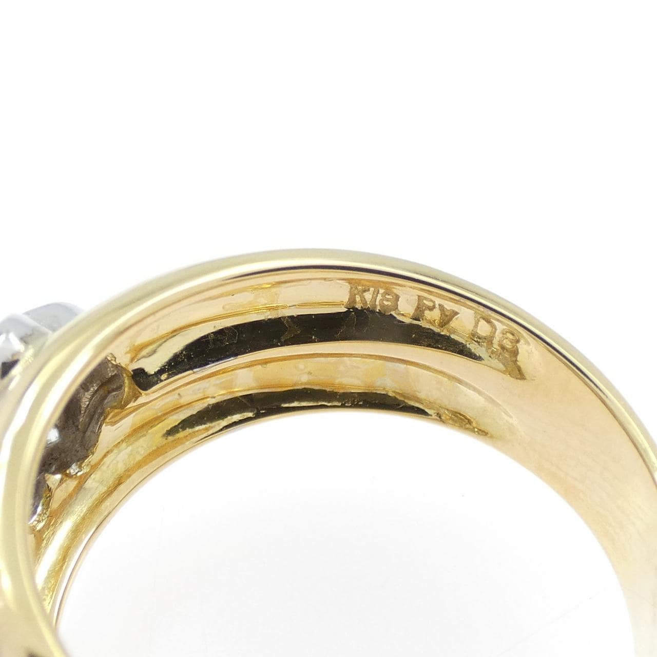 ポンテヴェキオ フラワー ダイヤモンド リング 0.26CT