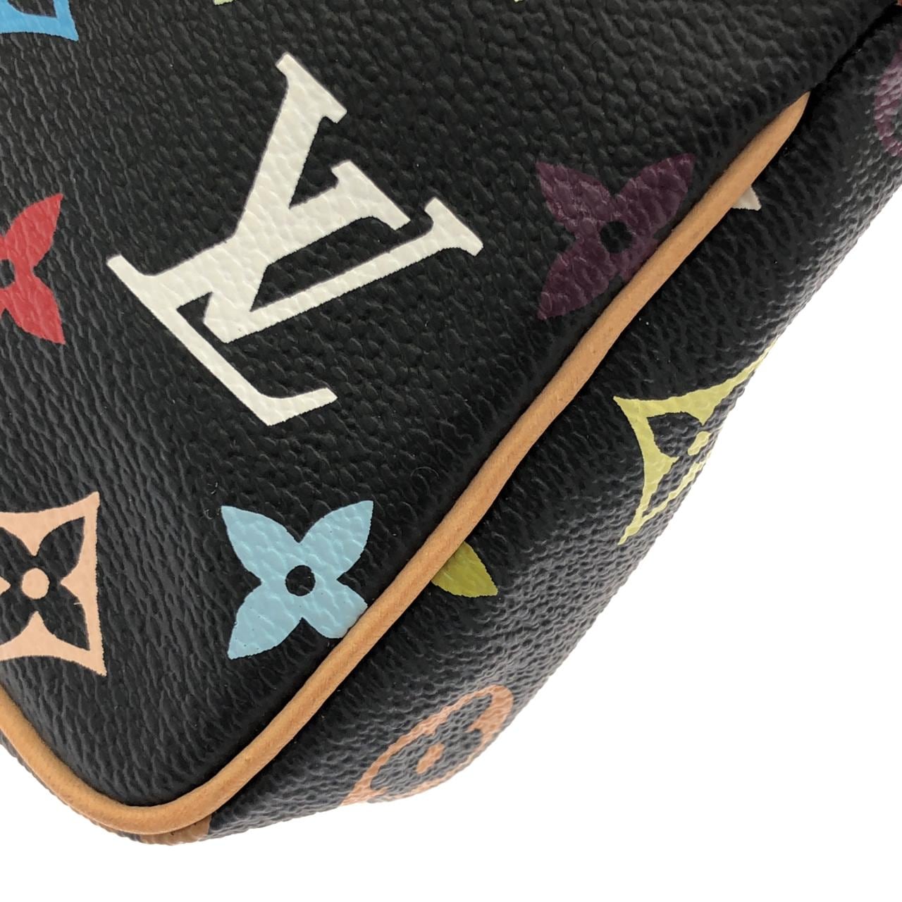 【ヴィンテージ】ルイヴィトン マルチカラー ポシェット アクセソワール M92648 アクセサリーポーチ