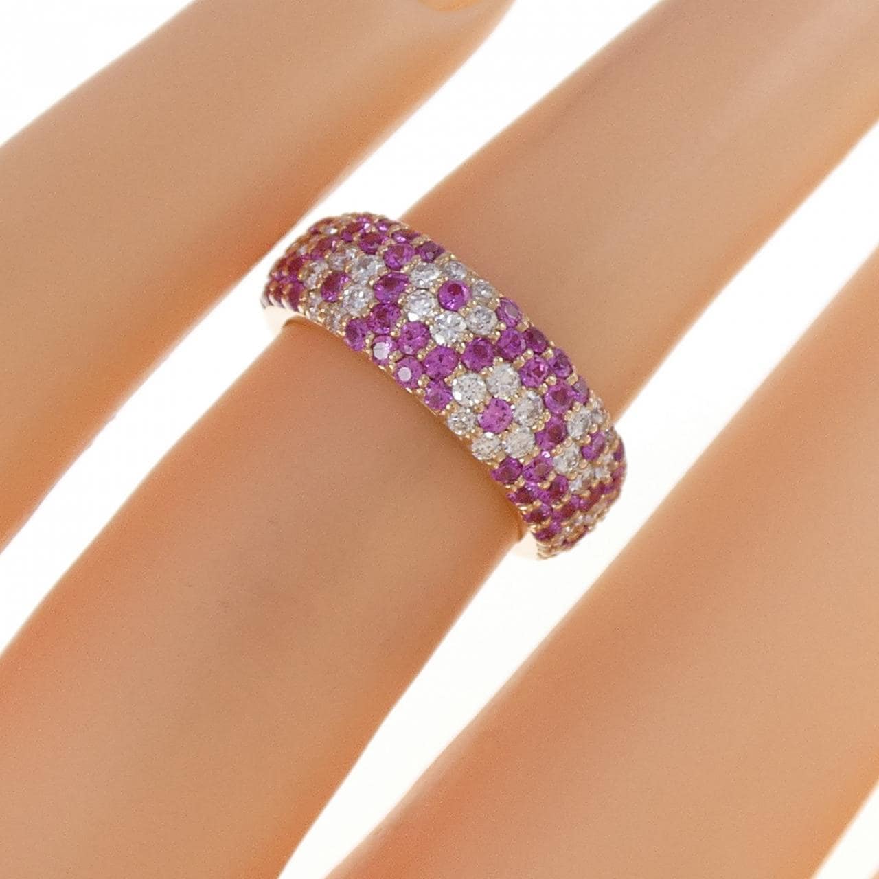 ポンテヴェキオ サファイヤ リング 0.77CT