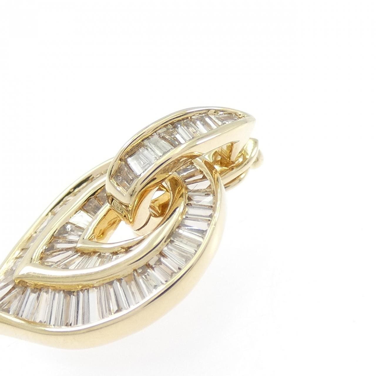 K18YG ダイヤモンド ペンダント 0.52CT