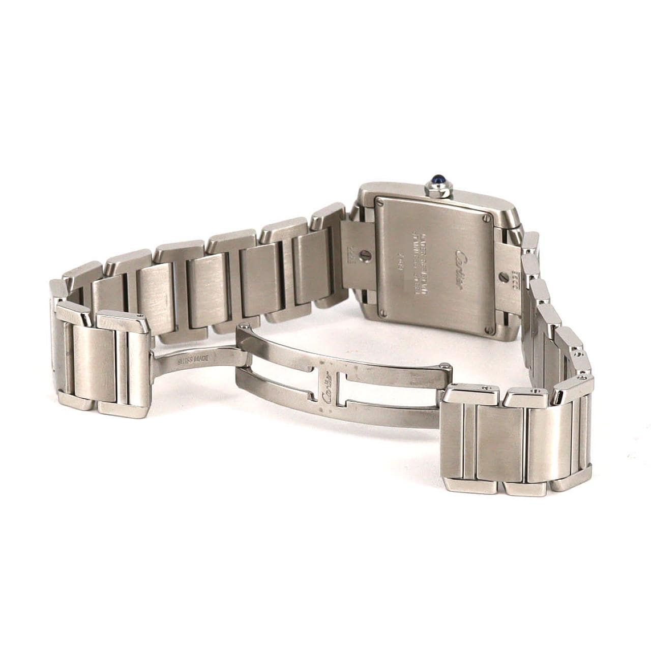 カルティエ タンクフランセーズMMデイト W51011Q3 SS クォーツ