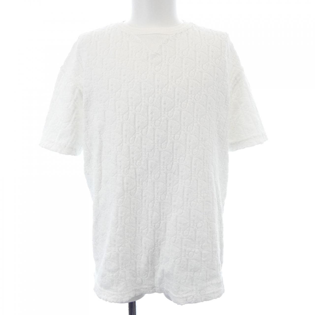 ディオール DIOR ディオールオブリークテリーコットンジャガード　OBLIQUE 113J692A0614 Tシャツ