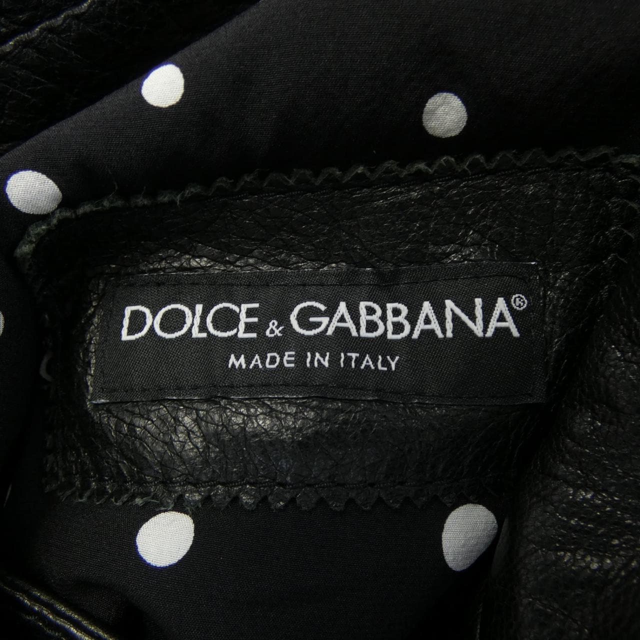 ドルチェアンドガッバーナ DOLCE&GABBANA F9829L/FUL79 レザーライダースジャケット