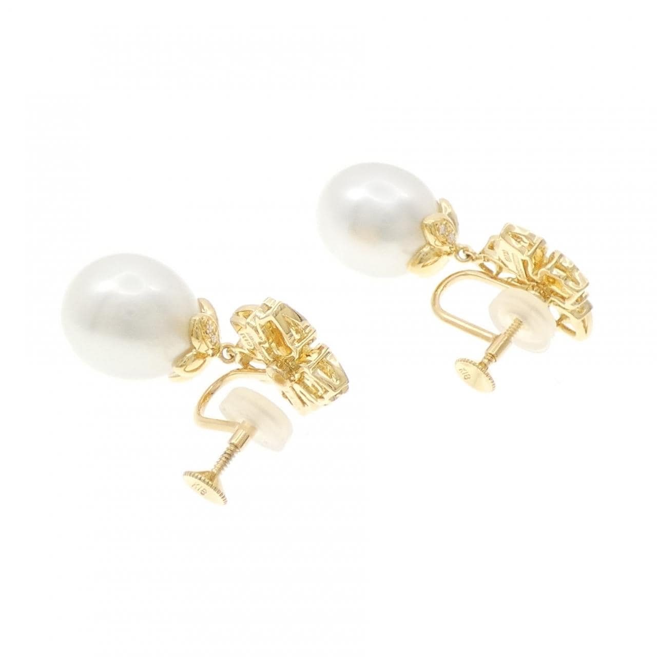 ミキモト 白蝶パール イヤリング