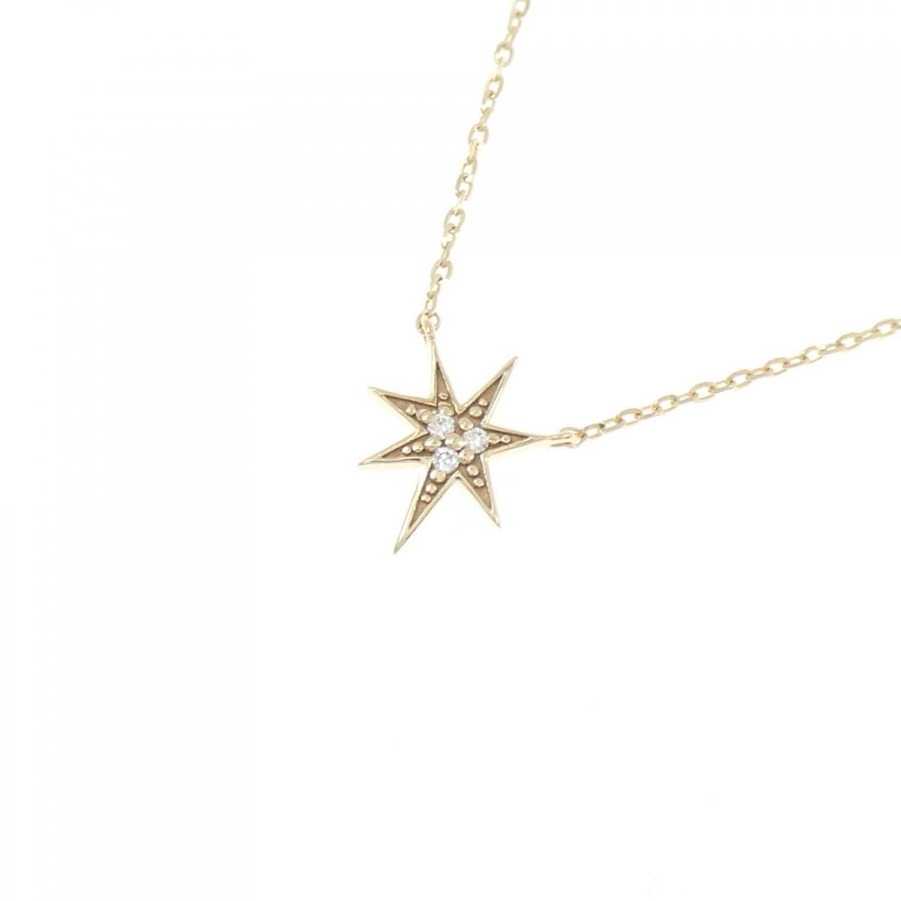 スタージュエリー ダイヤモンド ネックレス 0.007CT