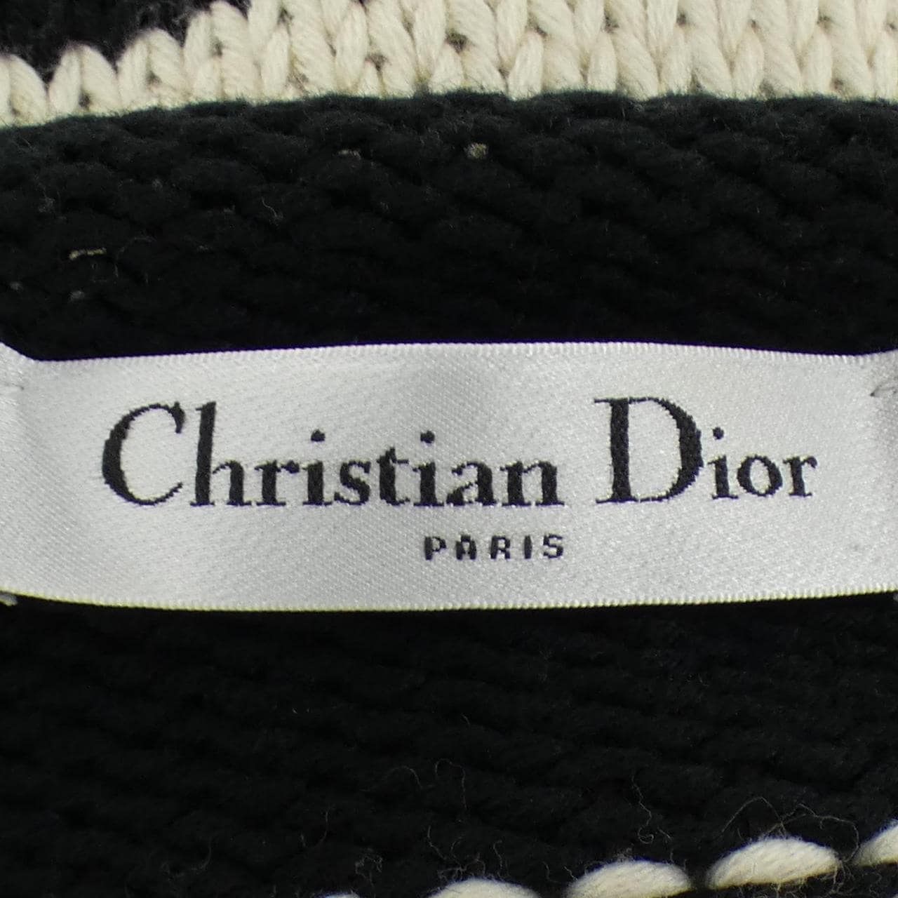 クリスチャンディオール CHRISTIAN DIOR 30MONTAIGNE FANTAISIE BLANC 054S22AM714 ニット