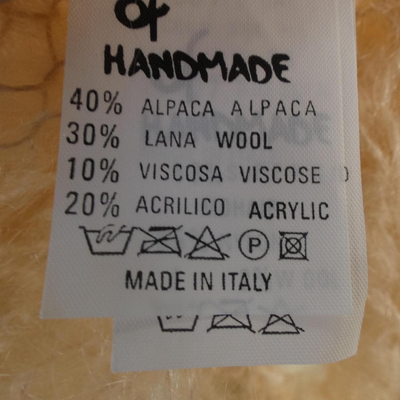 OF HANDMADE ニット