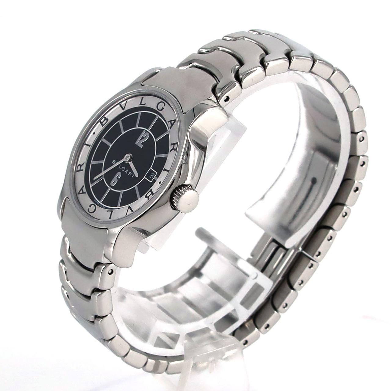 BVLGARI Solo Tempo ST29S/ST29BSSD SS Quartz