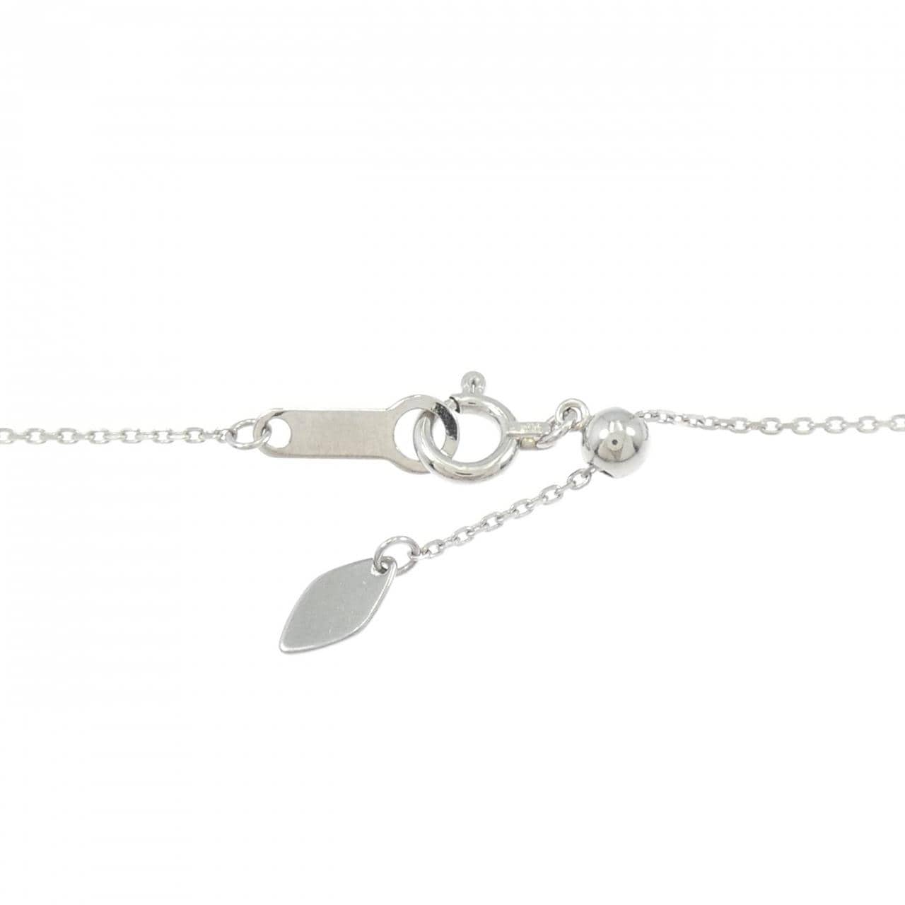 4゜C アクアマリン ネックレス