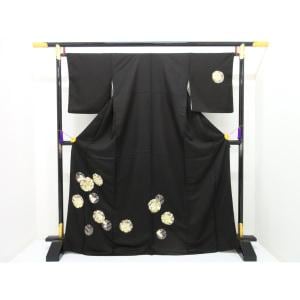 訪問着　友禅金彩加工　刺繍入り