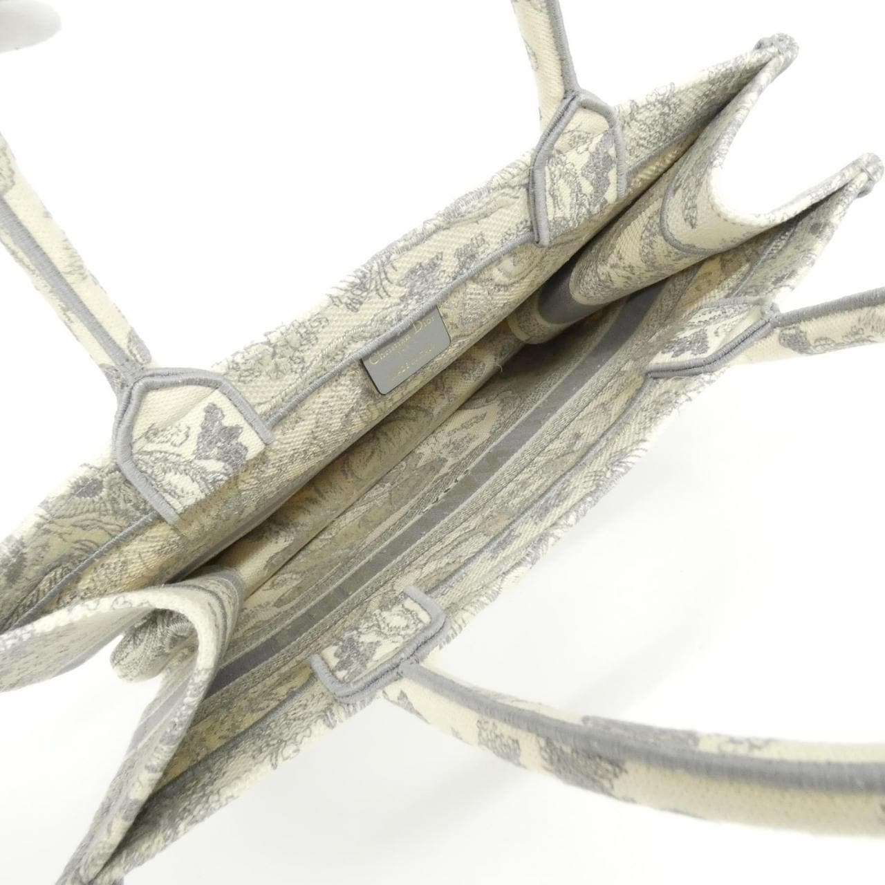 クリスチャンディオール TOILE DE JOUY REVERSE ディオール ブック トート ミディアム M1296ZRGO バッグ