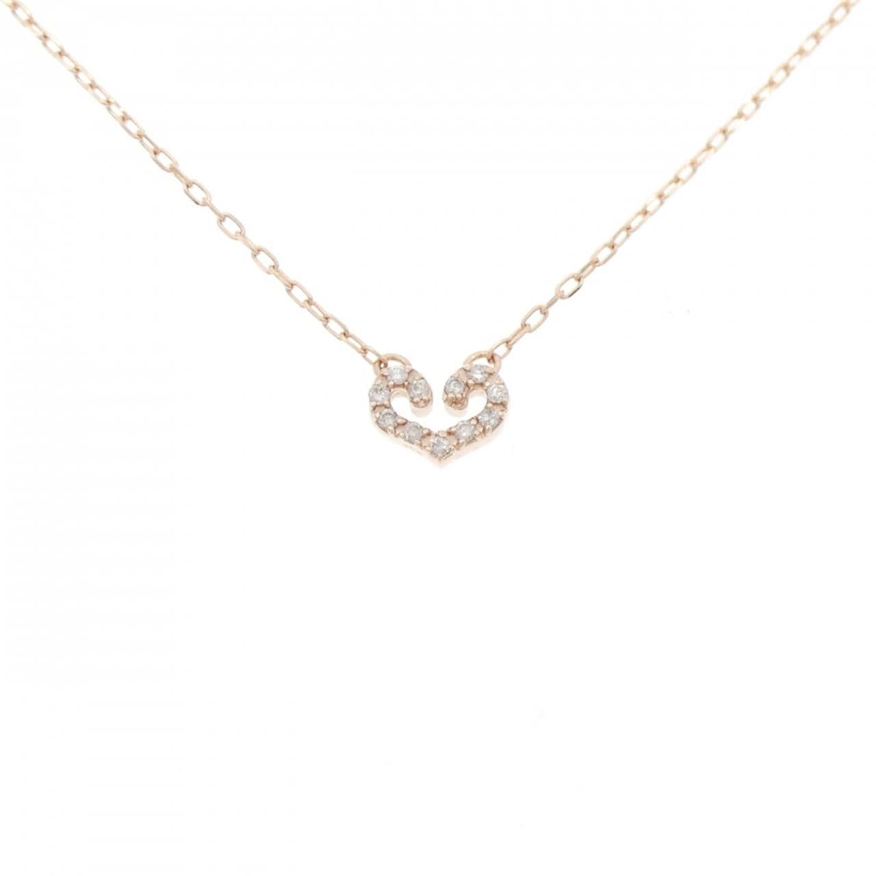 K10PG ダイヤモンド ネックレス 0.05CT
