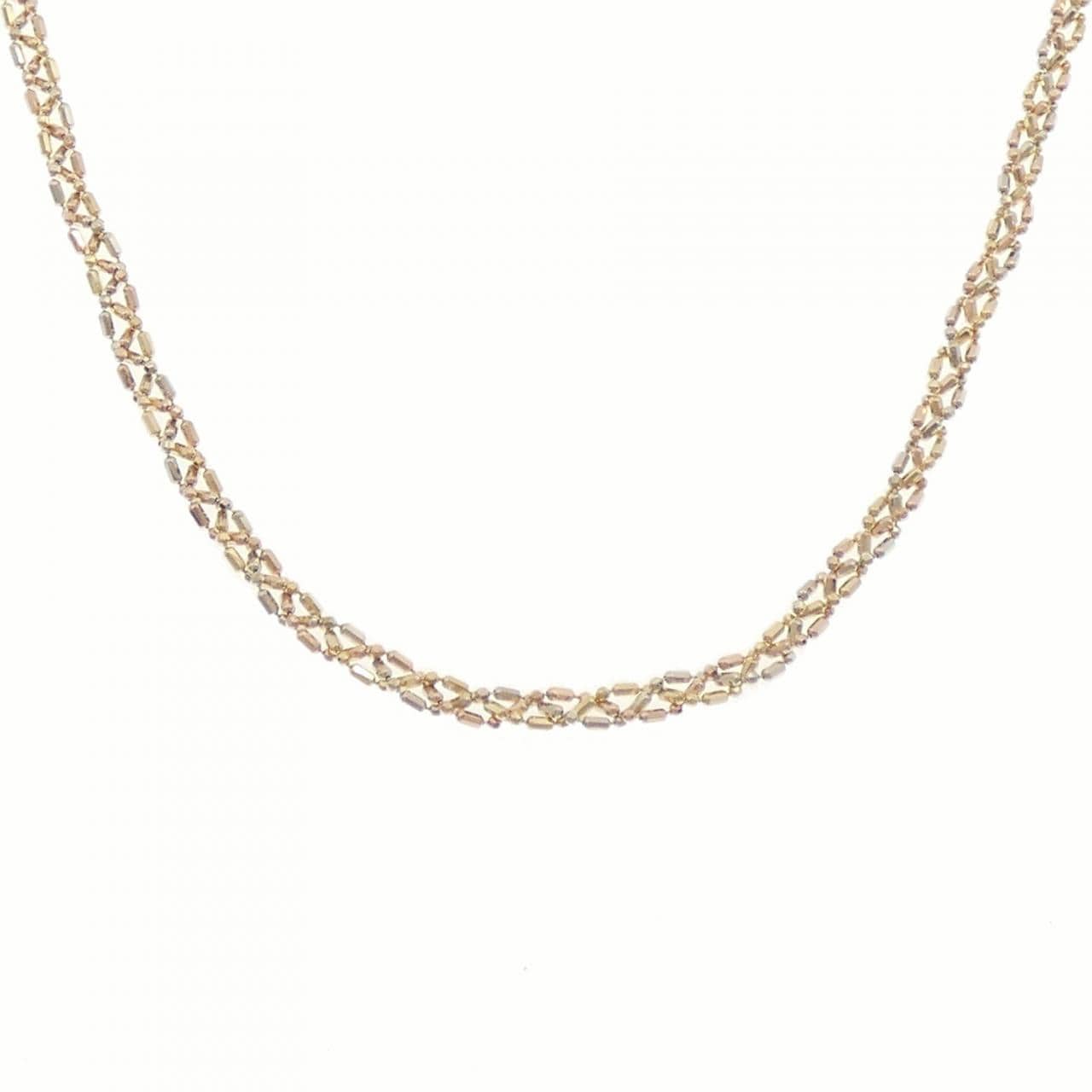 ウノアエレ 750スリーカラー ネックレス