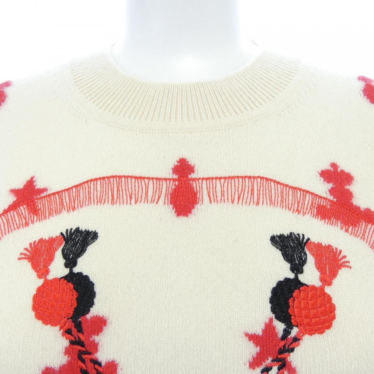 エルメス HERMES POSTE ET CAVALERIE *16-7701. ニット