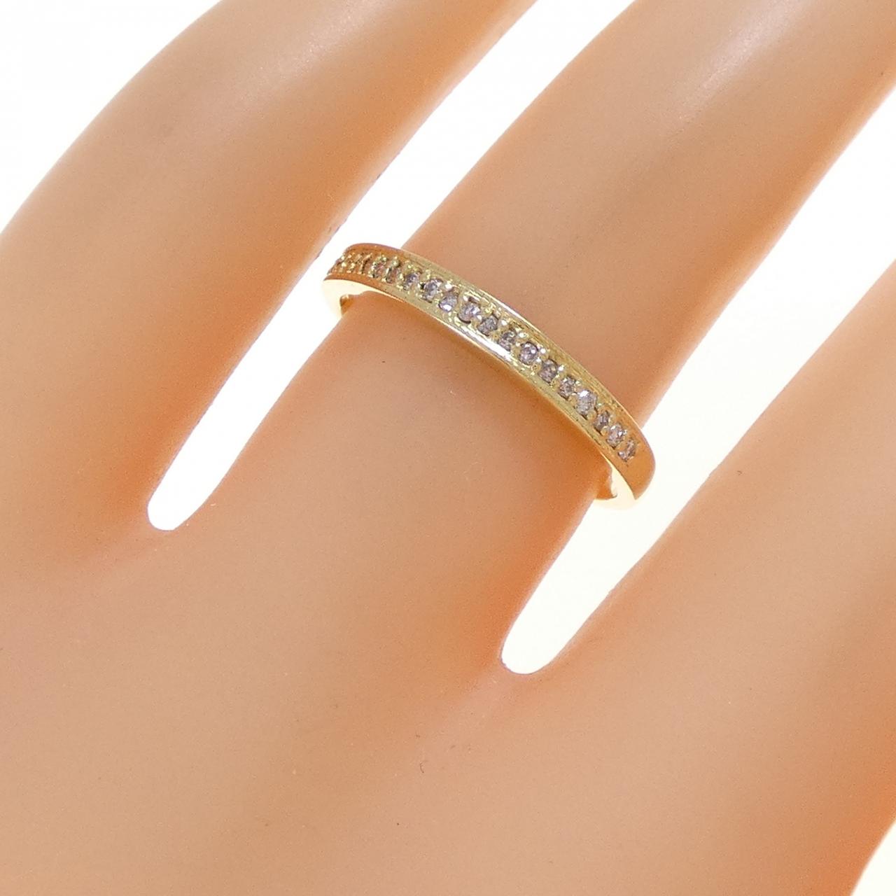 K18YG ダイヤモンド リング 0.03CT
