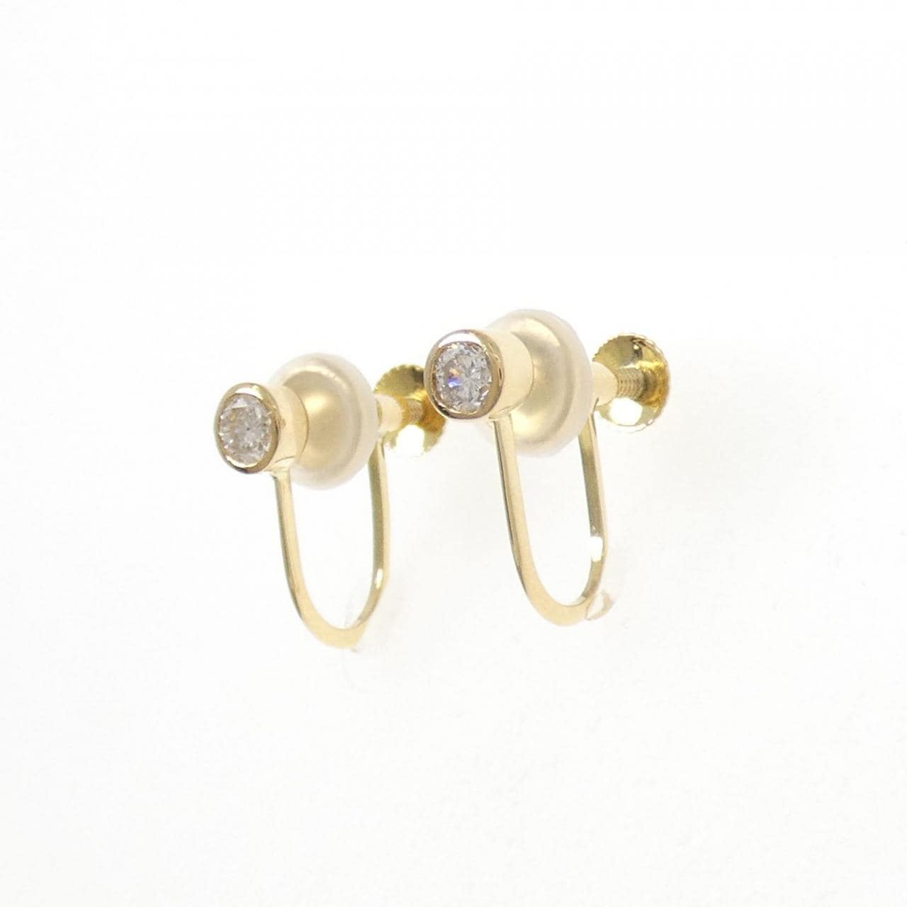 K18YG ダイヤモンド イヤリング 0.20CT