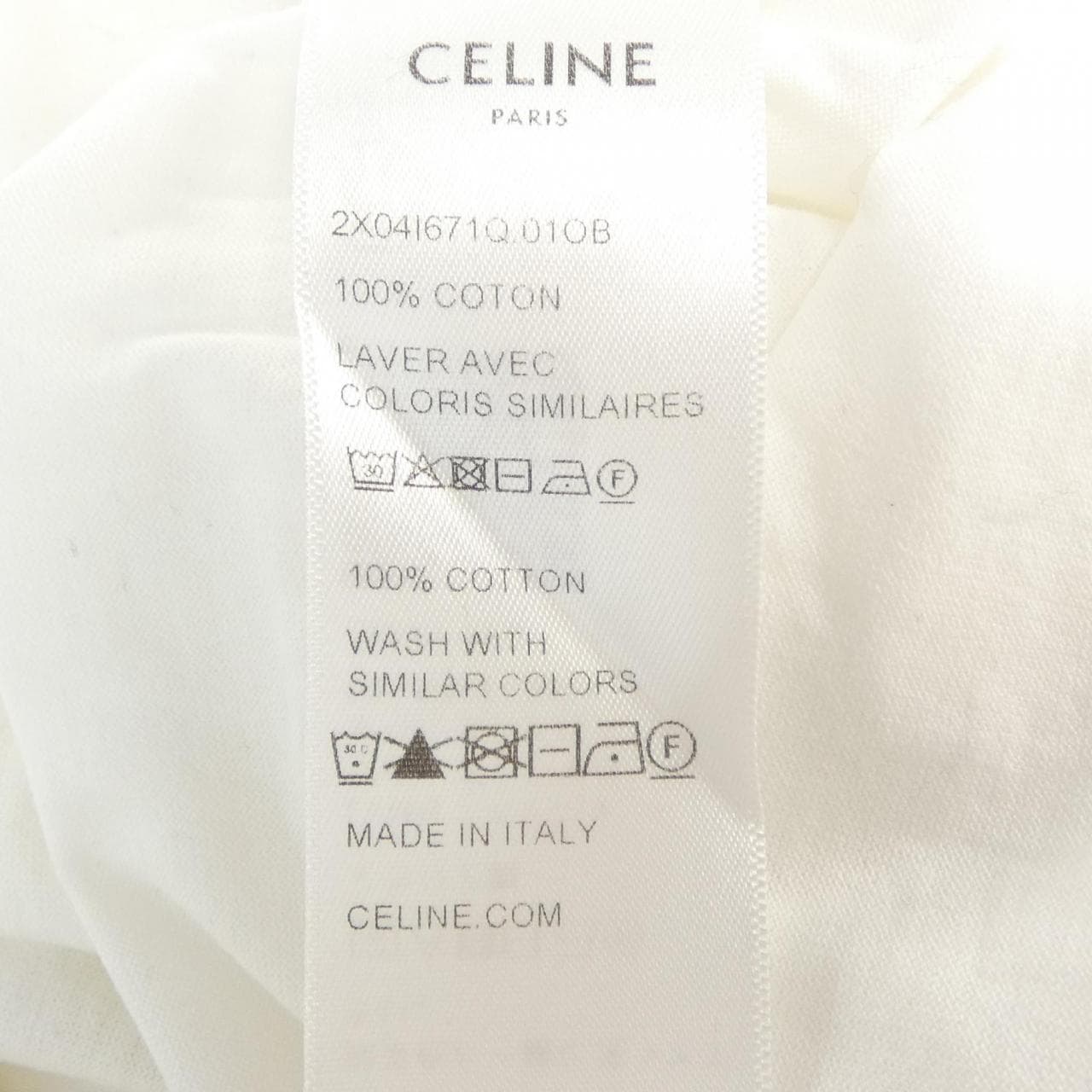 セリーヌ CELINE トリオンフ ルーズTシャツ 2X04I671Q Tシャツ