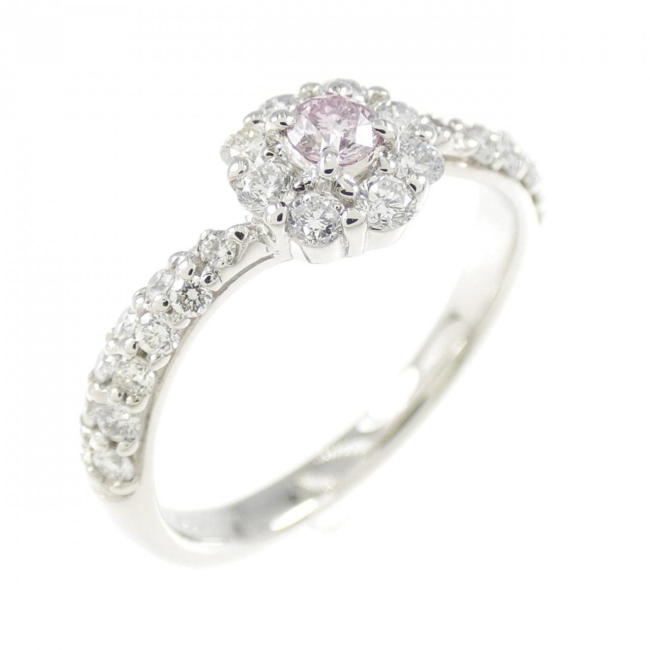 PT900钻石戒指 0.084CT FLPP SI2