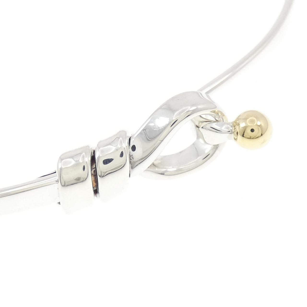 【ヴィンテージ】ティファニー フック&アイ バングル