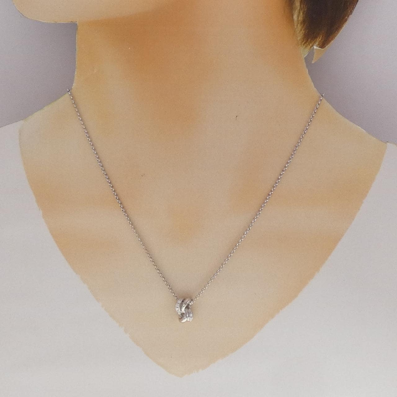 タサキ ダイヤモンド ネックレス 0.05CT