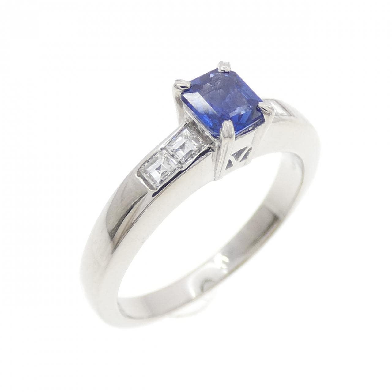 PT900 サファイヤ リング 0.49CT