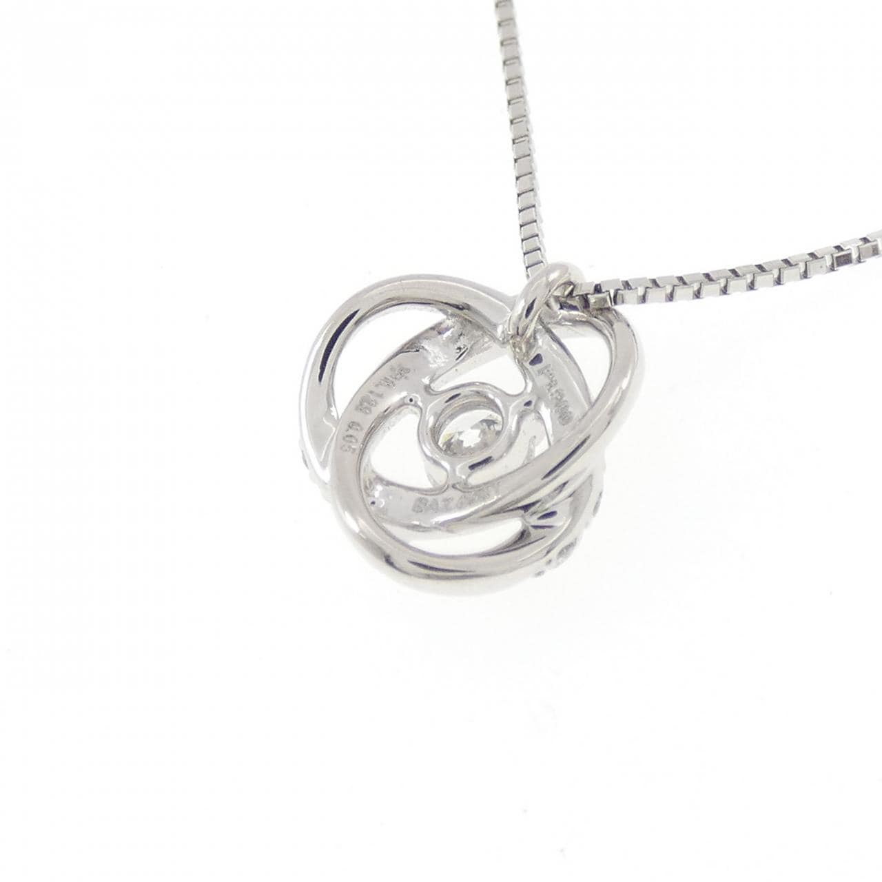 PT900/PT850 ダイヤモンド ネックレス 0.128CT