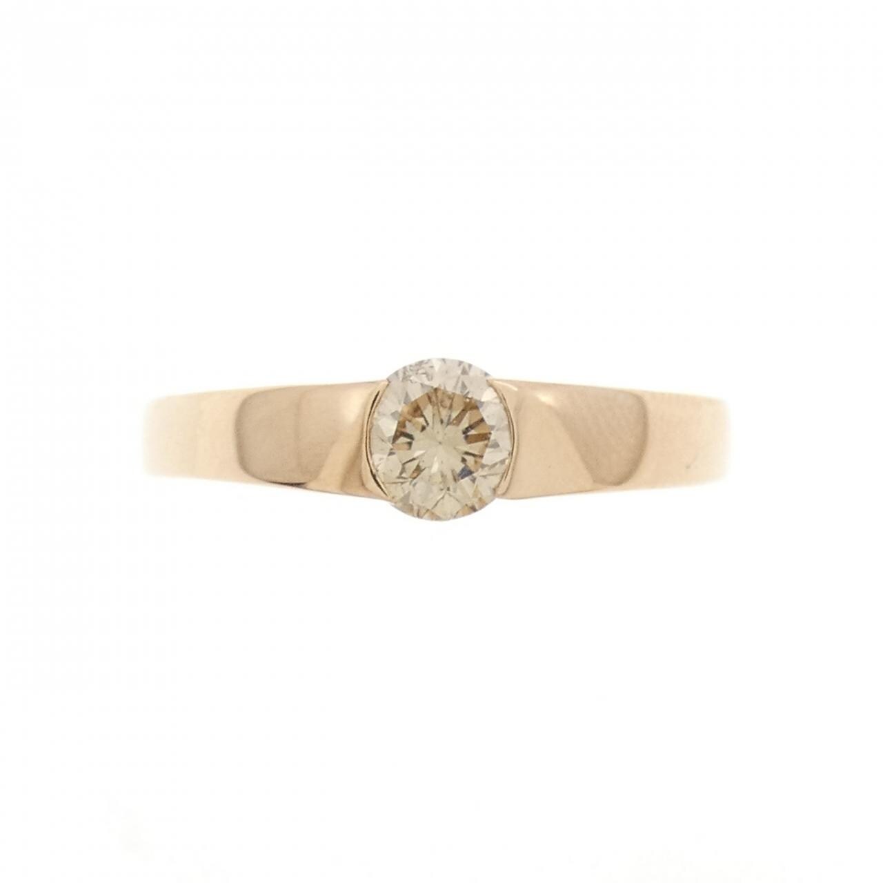 K18PG ダイヤモンド リング 0.54CT