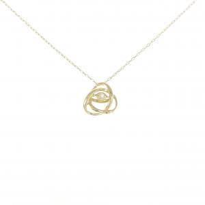 K18YG ダイヤモンド ネックレス 0.08CT