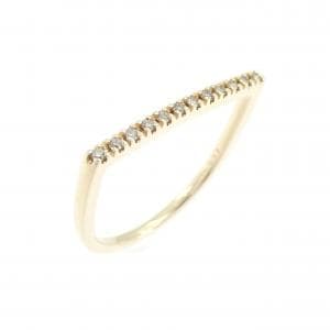 ヒロタカ Uシェープ リング 0.06CT