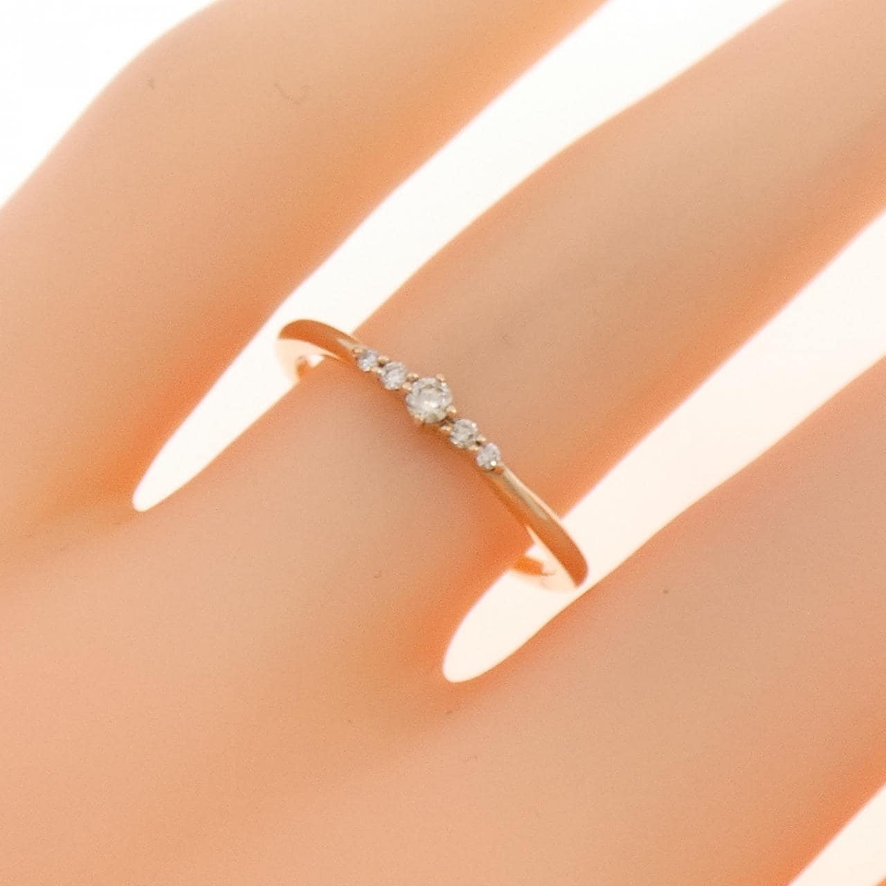 4゜C ダイヤモンド リング