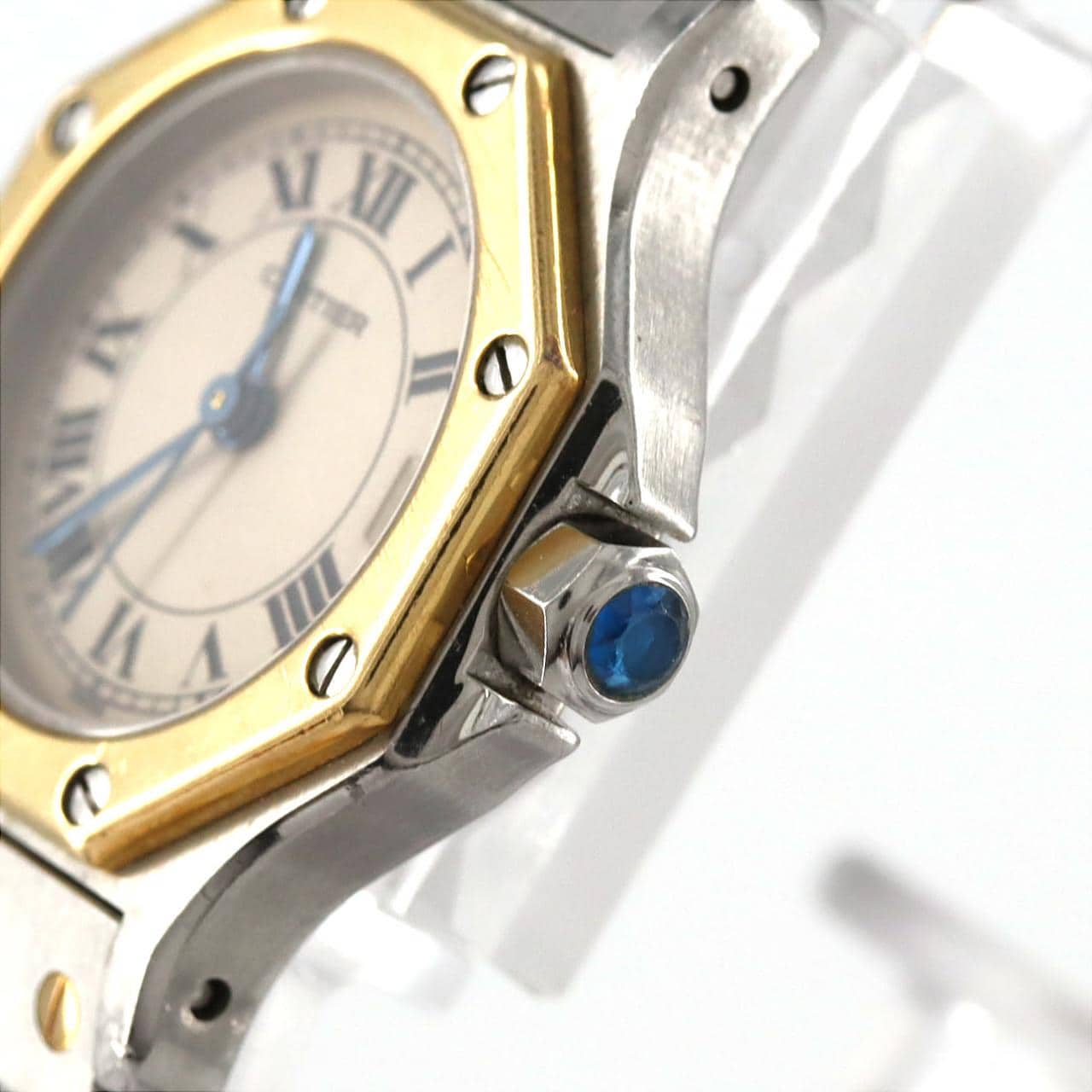 【ノーメンテナンス還元価格】カルティエ サントスオクタゴンSM コンビ W2001683 SSxYG クォーツ