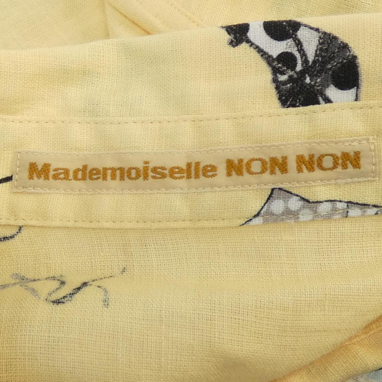 マドモアゼルノンノン MADEMOISELLE NONNON S／Sシャツ